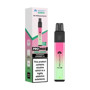 Strawberry Raspberry Ice Hayati Pro Max S1 Pod Kit 